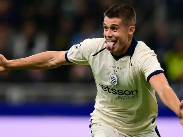Tresoldi nets hat-trick as Club Brugge win Inter thriller