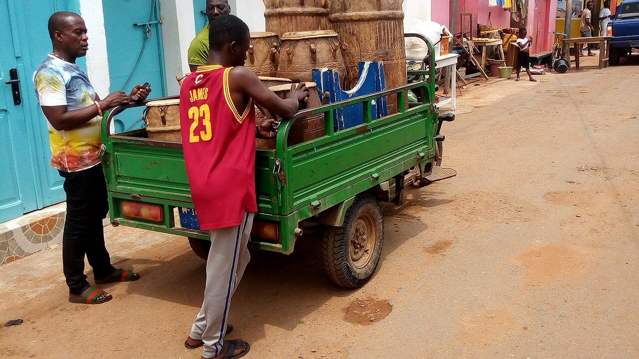 The Homowo festival in Nungua