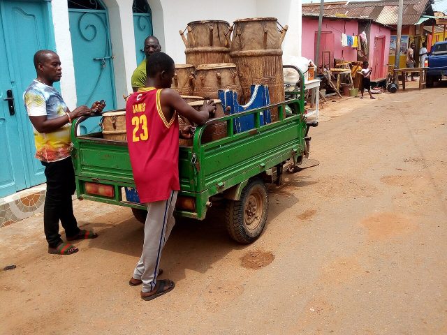 The Homowo festival in Nungua