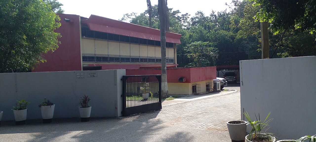 Entrance of the George Padmore Research Library in Accra