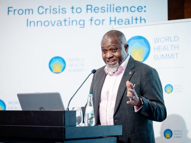 Prof. John Amuasi calls for a shift towards preventing health crises at World Health Summit