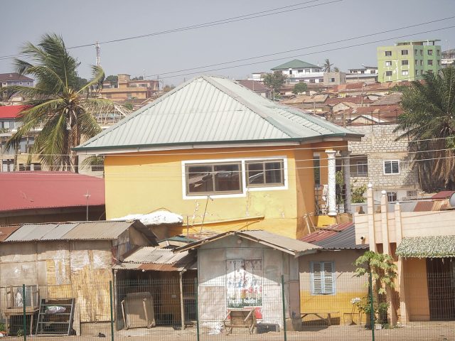Houses in Alajo, Accra