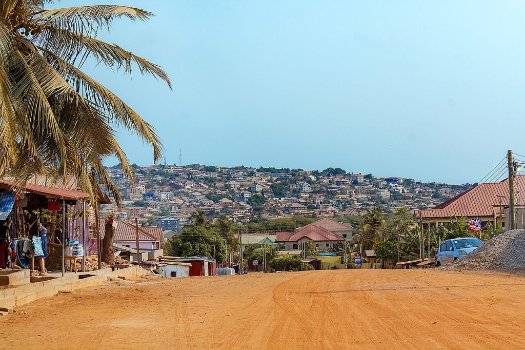 Residential houses in Accra