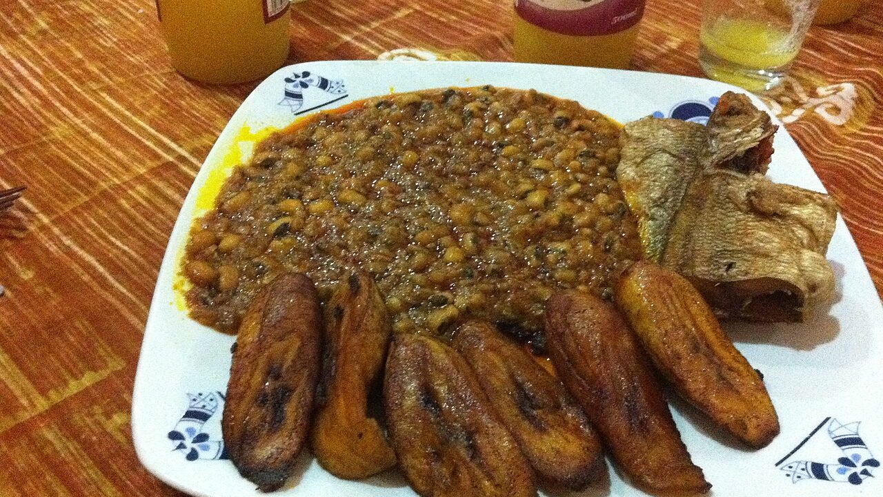 Red red, a Ghanaian dish