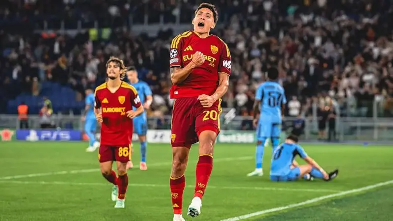 Four-goal Roma thrash Yaya Toure’s Slovan Bratislava