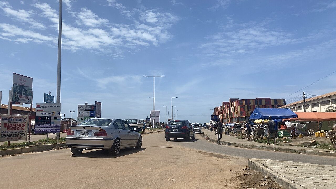 Manet Junction on Spintex Road, Accra
