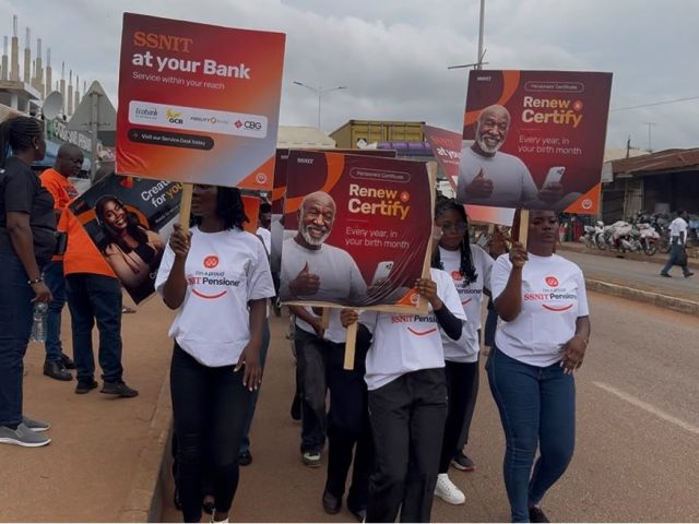 SSNIT intensifies informal sector enrolment drive with Techiman float