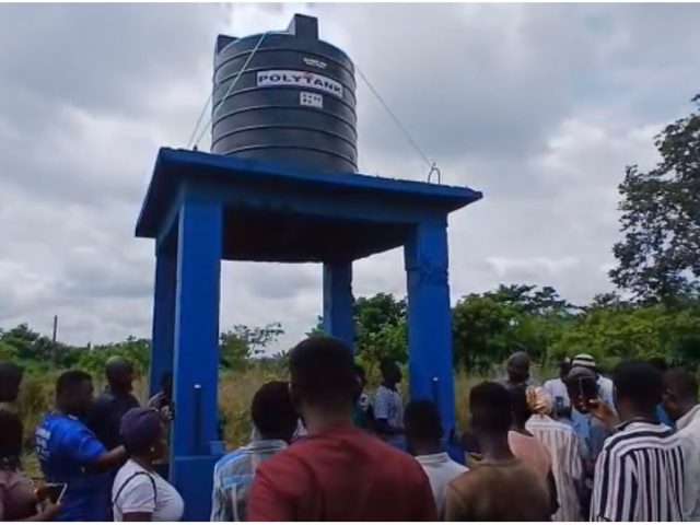 Techiman South MP ends decades of water struggle in Asutia