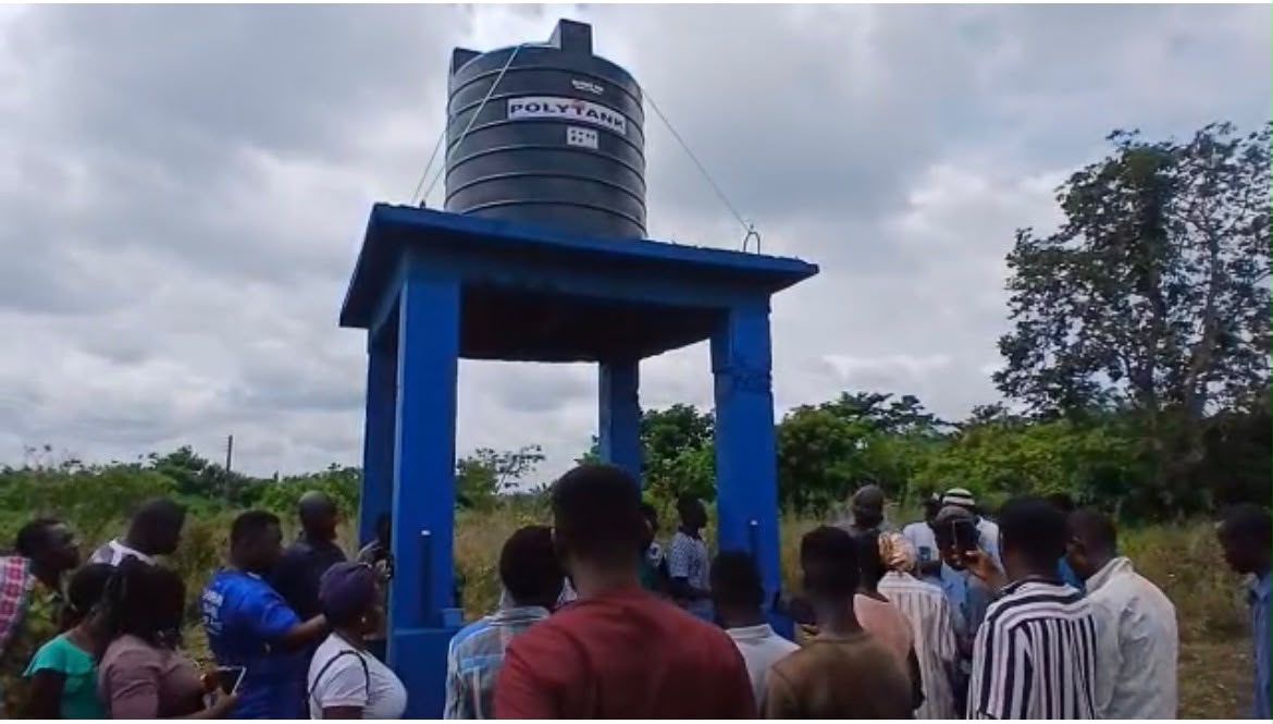 Techiman South MP ends decades of water struggle in Asutia