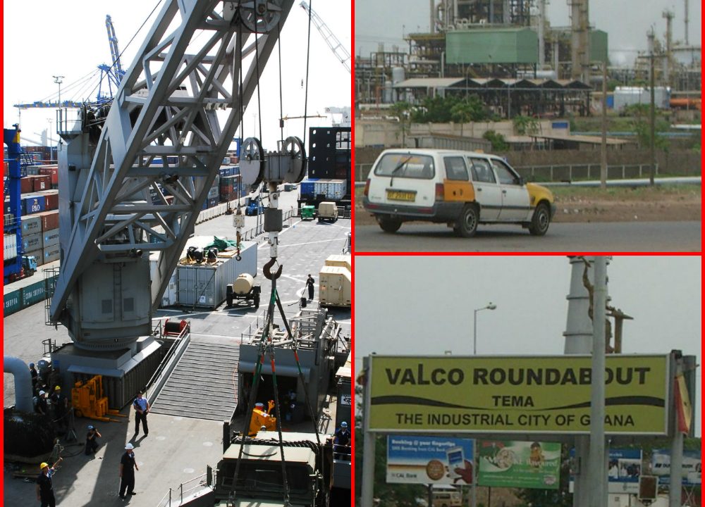 The Valco Roundabout in Tema