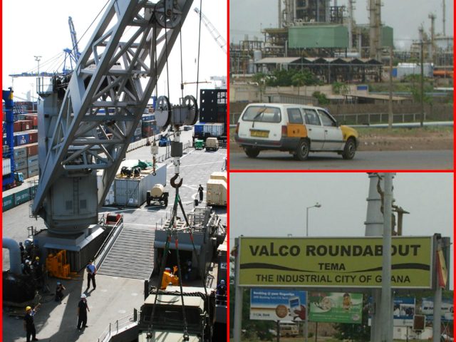The Valco Roundabout in Tema