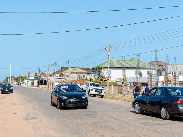 A neighbourhood in Teshie, Accra