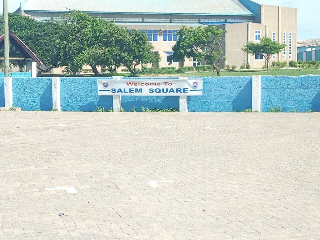 Salem Square in Teshie