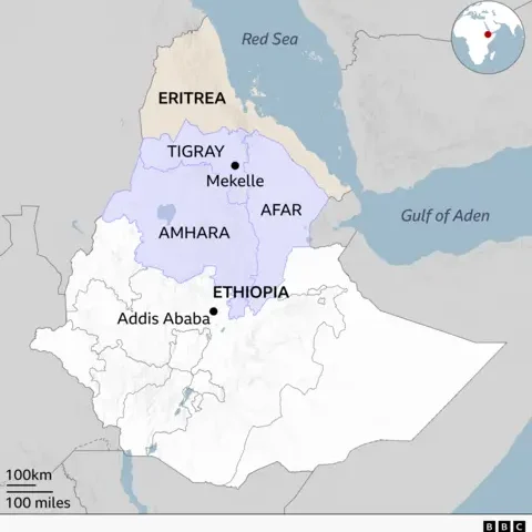 Ethiopian rebel forces withdraw from Tigray regional capital