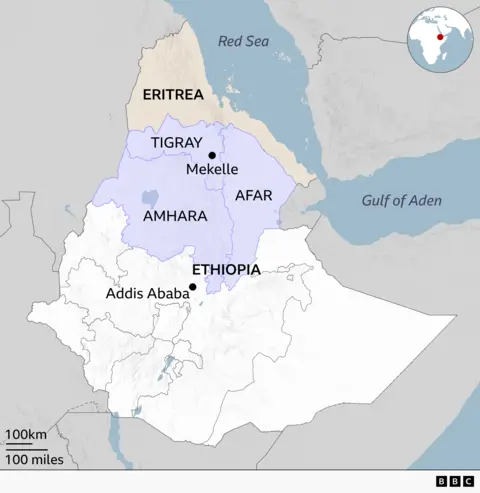 Ethiopian rebel forces withdraw from Tigray regional capital