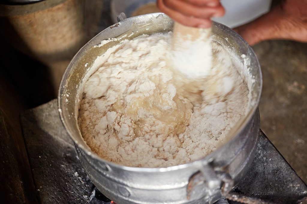 Tuo zaafi being prepared