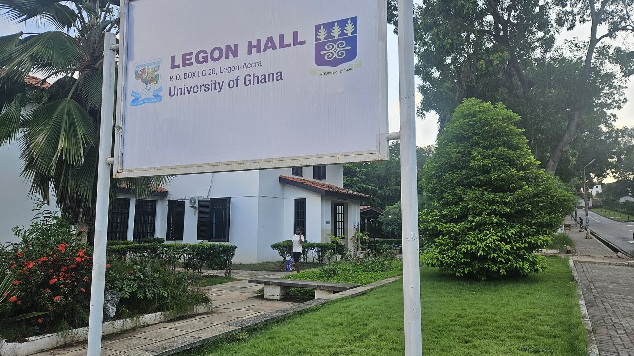 Legon Hall at the University of Ghana