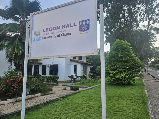 Legon Hall at the University of Ghana