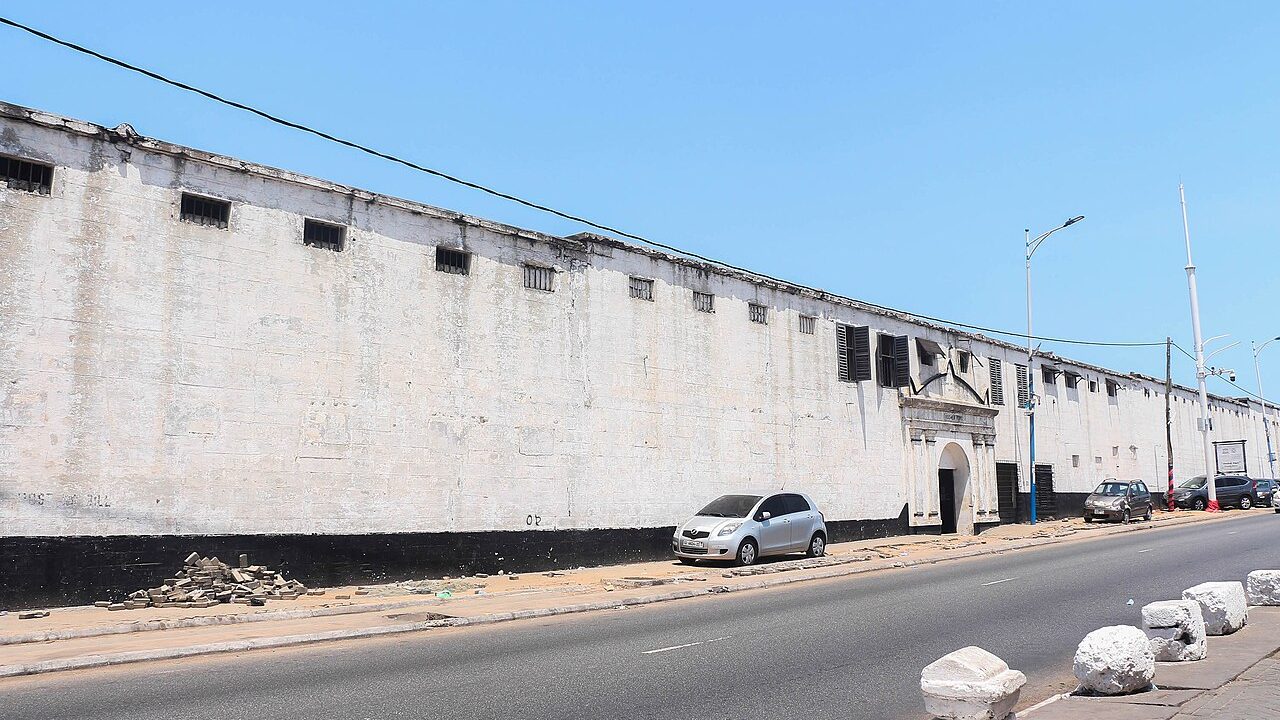 Ussher Fort in Accra, built by the Dutch in 1649