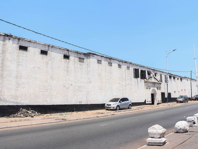 Ussher Fort in Accra, built by the Dutch in 1649